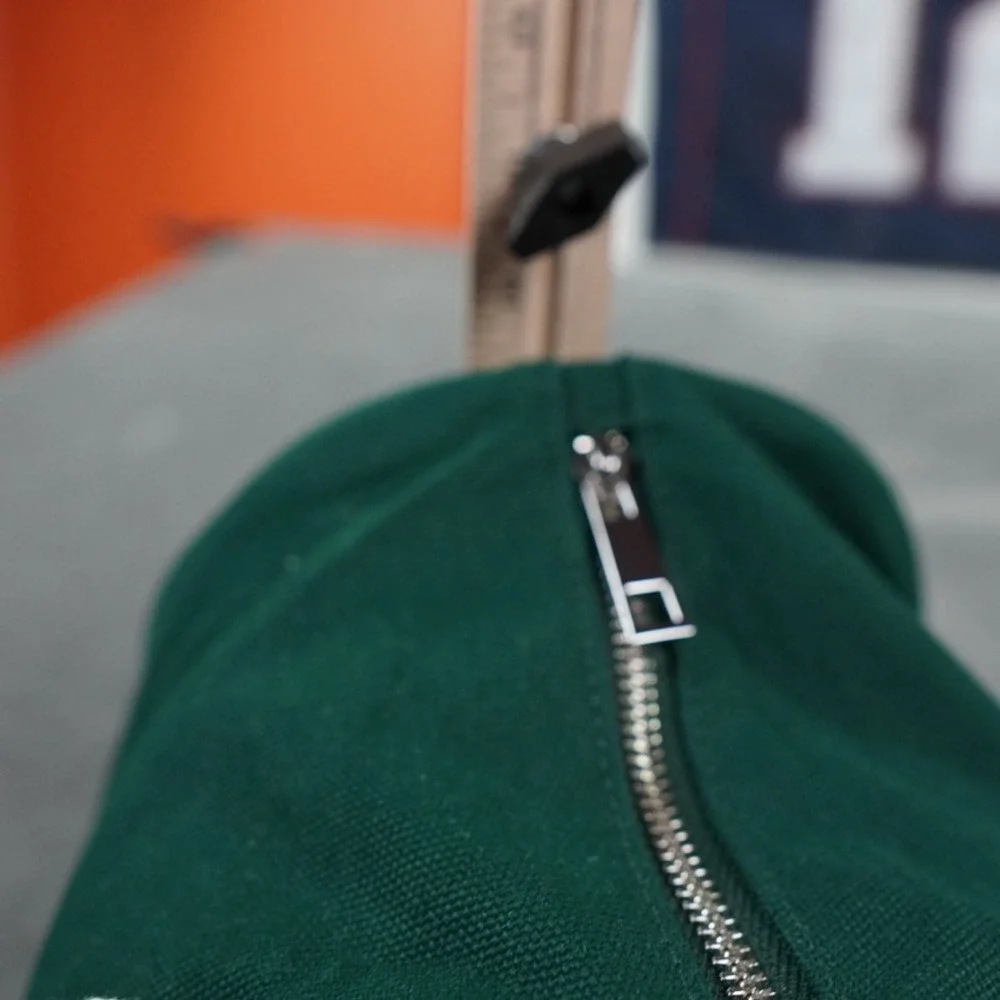 AG1 Duffle Bag Unisex Medium Green Canvas Athletic Greens Gym Travel Bag